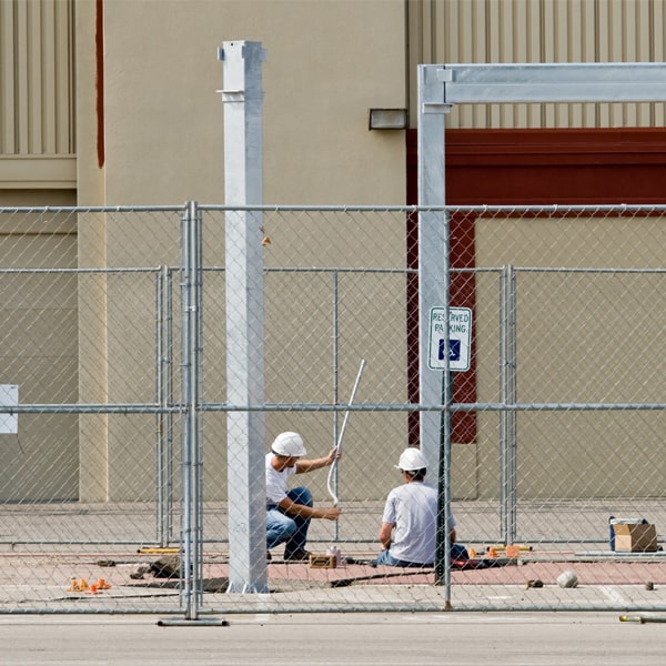 how long can i lease the temporary fence for my construction site or event in Fountain Valley California